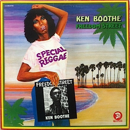 Ken Boothe – Freedom Street (2018, Red & Yellow Swirl Vinyl, Vinyl