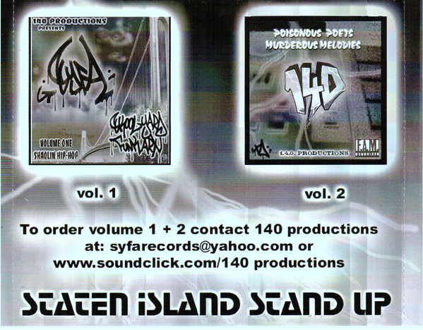 descargar álbum 140 Productions - Staten Island Stand Up SYFA Vol 3