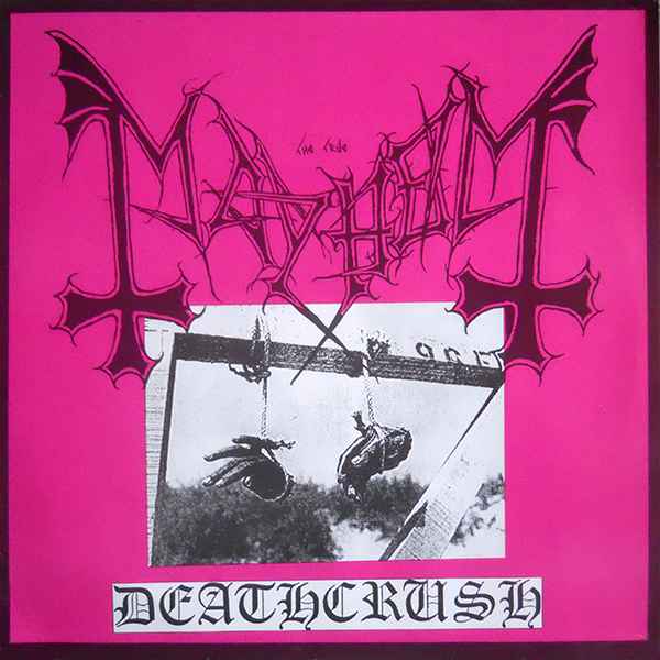 Mayhem - Deathcrush album cover