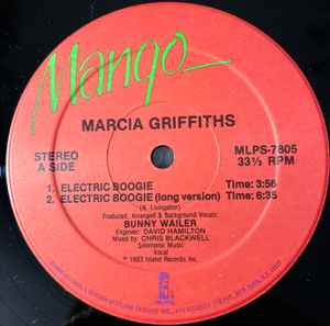 Marcia Griffiths - Electric Boogie album cover