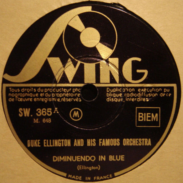 Duke Ellington And His Orchestra – Diminuendo In Blue / Crescendo In Blue  (1950