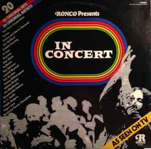 Various - Ronco Presents In Concert album cover