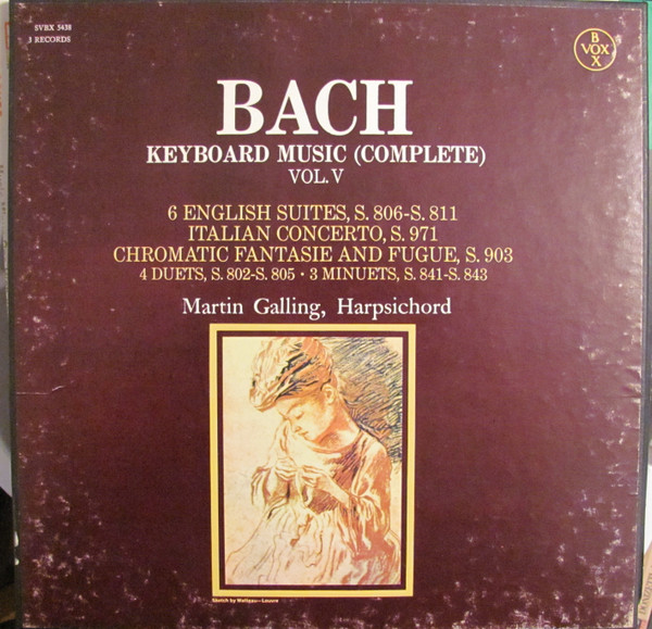 lataa albumi Download Martin Galling - Bach Keyboard Music Complete Vol V album