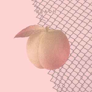 aesthetic peach painting clear cd