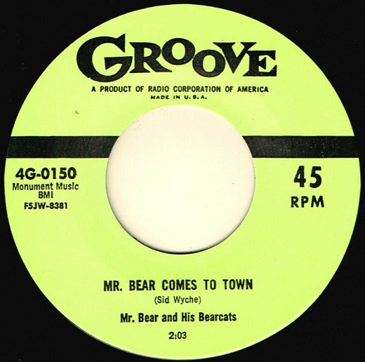 Album herunterladen Mr Bear And His Bearcats - Mr Bear Comes To Town Radar