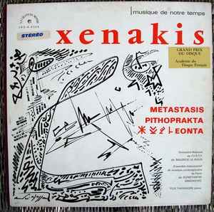 Iannis Xenakis - Metastasis / Pithoprakta / Eonta album cover