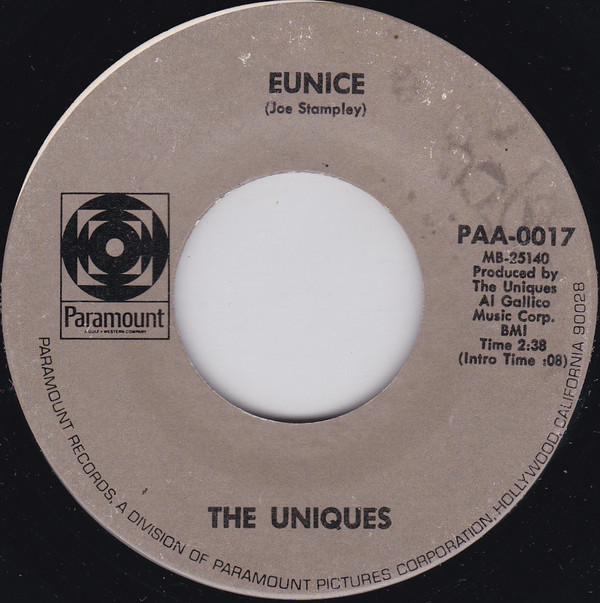 ladda ner album The Uniques - Eunice No One But You