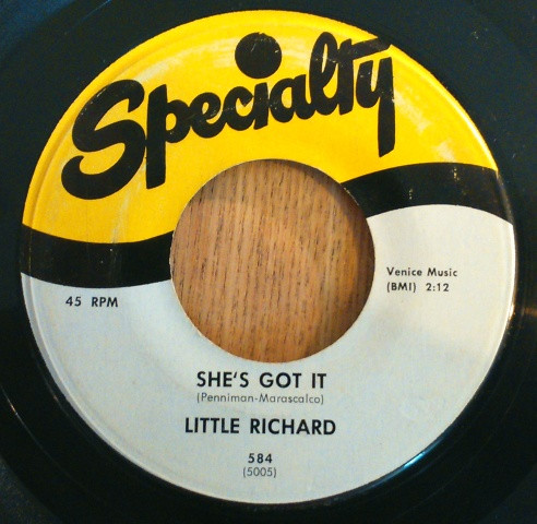 Little Richard And His Band – She's Got It / Heeby-Jeebies (Vinyl