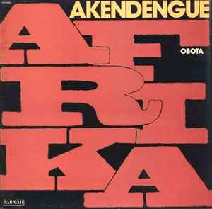 Pierre Akendengue - Afrika Obota album cover