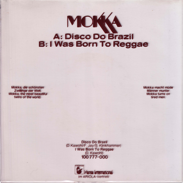 télécharger l'album Mokka - Disco Do Brazil I Was Born To Reggae