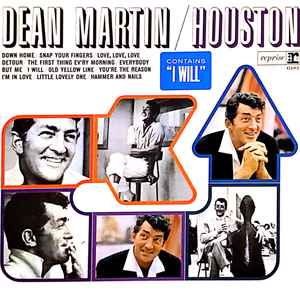 Dean Martin - Houston album cover