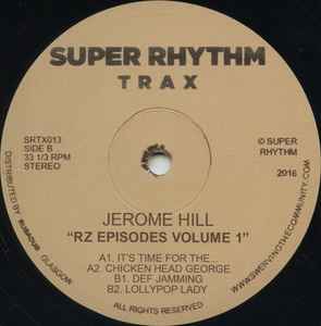 Jerome Hill - RZ Episodes Volume 1 album cover
