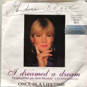 Andrea Bögel - I Dreamed A Dream album cover