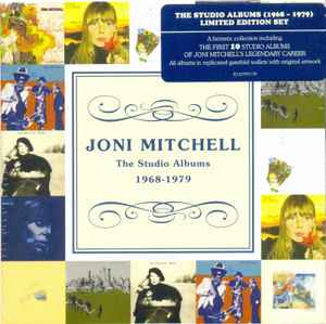 Joni Mitchell - The Studio Albums 1968-1979 album cover