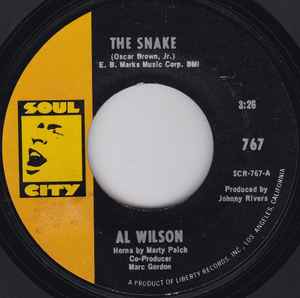 Al Wilson – The Snake (1968, Shelley, Vinyl) - Discogs