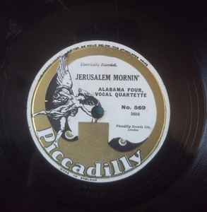 Dixie Quartette - His Trouble Was Hard/Jerusalem Morning album cover