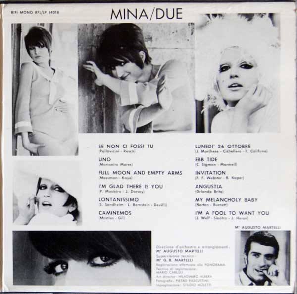 Mina – Mina N. 2 (1966, Vinyl) - Discogs