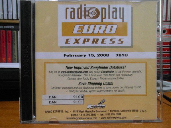 télécharger l'album Various - Radioplay Euro Express 761U February 15 2008