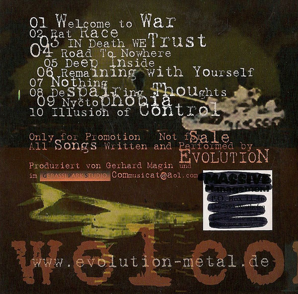 lataa albumi Evolution - Welcome To War