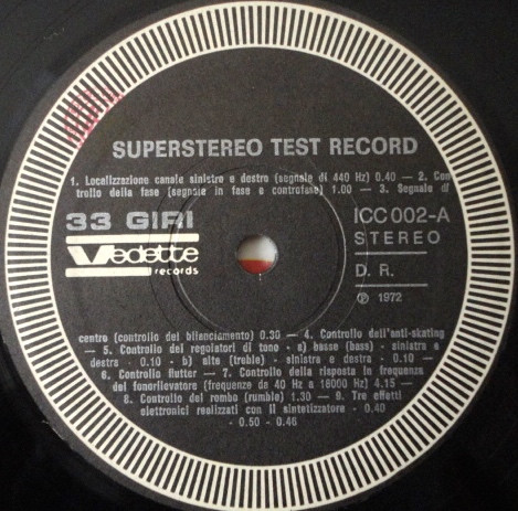 last ned album No Artist - Superstereo Test Record Del Phase 6 Super Stereo