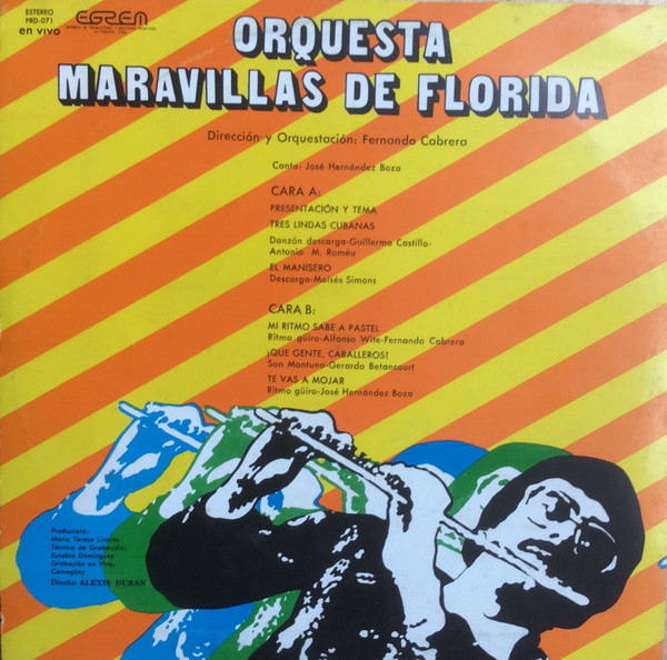 Orquesta Maravillas De Florida - En Vivo | Areito (PRD-071) - 2