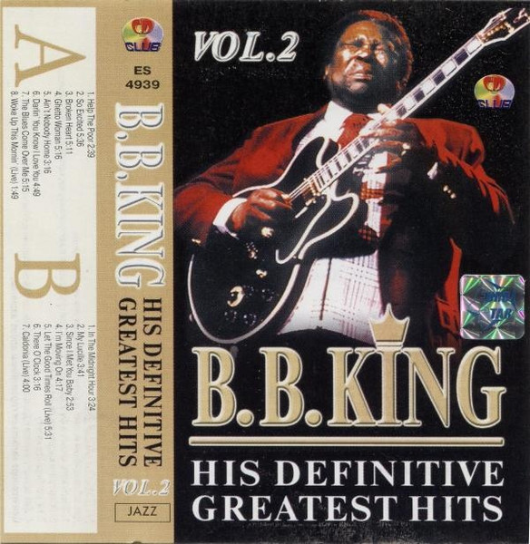 B.B. King – His Definitive Greatest Hits - Vol.2 (1999, Cassette 