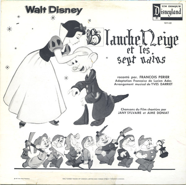 Unknown Artist - Blanche Neige Et Les Sept Nains | Disneyland (1011-22) - 2