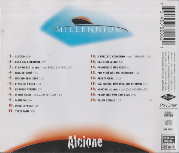 last ned album Alcione - Millennium 20 Músicas Do Século XX