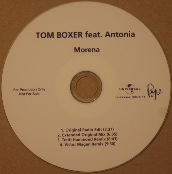 Tom Boxer Feat. Antonia – Morena (2010, CDr) - Discogs