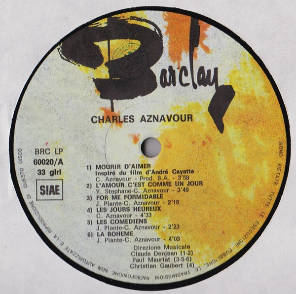 baixar álbum Charles Aznavour - Morire DAmore