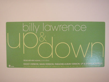 Billy Lawrence – Up & Down (1997, CD) - Discogs