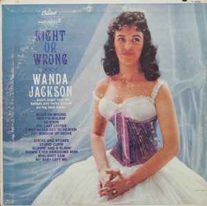 Wanda Jackson - Right Or Wrong album cover
