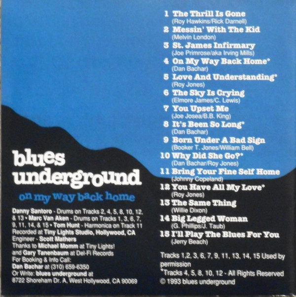 télécharger l'album Blues Underground - On My Way Back Home