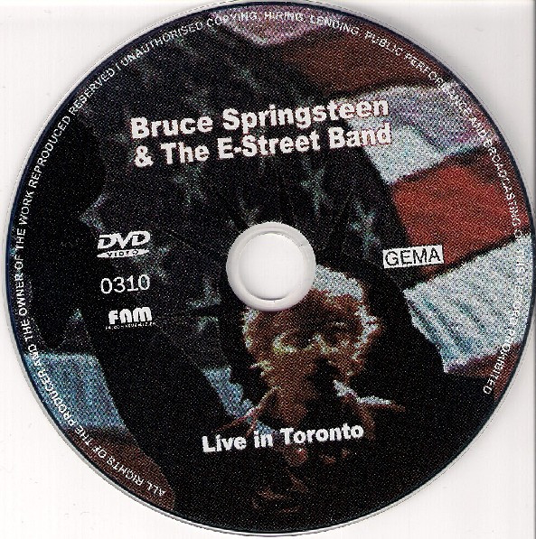 last ned album Bruce Springsteen & The EStreet Band - Live In Toronto