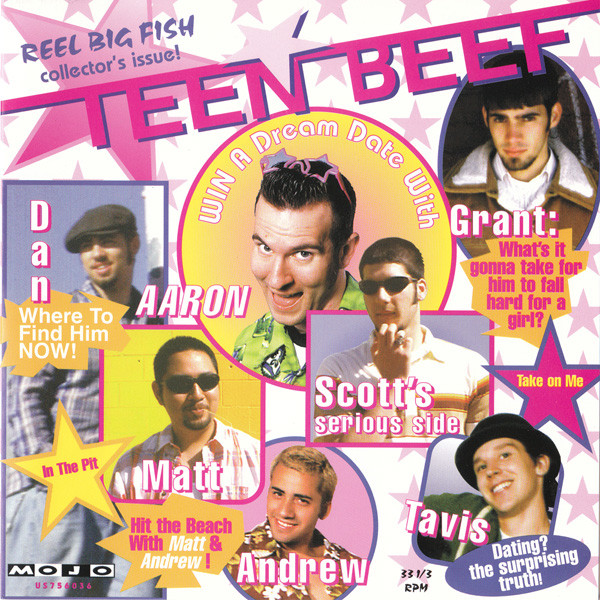 Reel Big Fish & Goldfinger – Teen Beef / Tiger Meat (1996, Vinyl) - Discogs