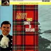 Andy Stewart - Andy Sings Songs Of Scotland album cover