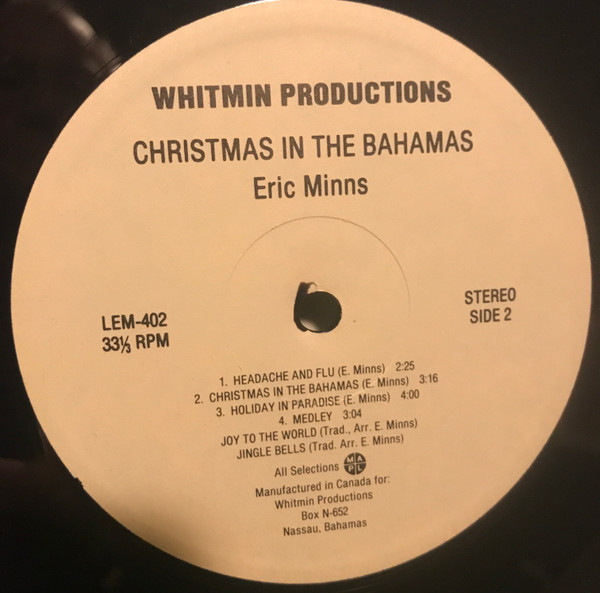 last ned album Eric Minns - Christmas In The Bahamas