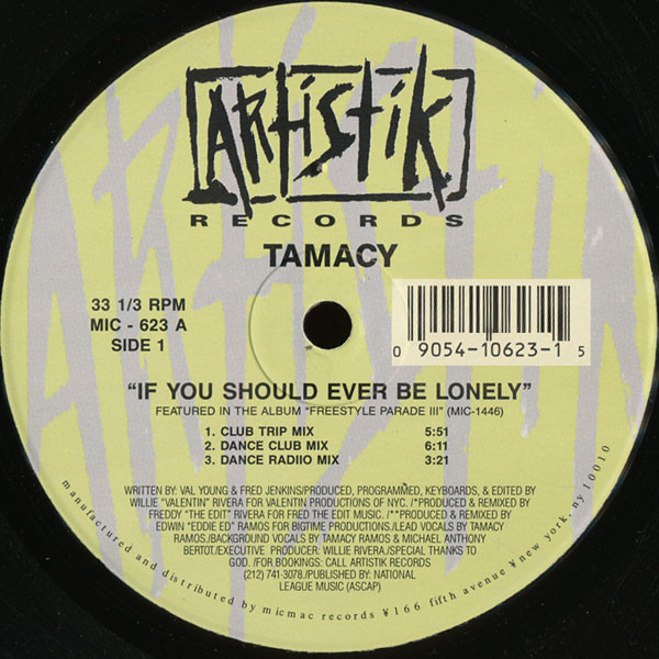 télécharger l'album Tamacy - If You Should Ever Be Lonely