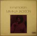 Cover of In Memoriam Mahalia Jackson, 1973, Vinyl
