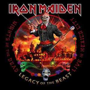 Iron Maiden - Nights Of The Dead, Legacy Of The Beast: Live In Mexico City album cover