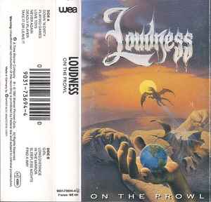 Loudness – On The Prowl (1991, Cassette) - Discogs