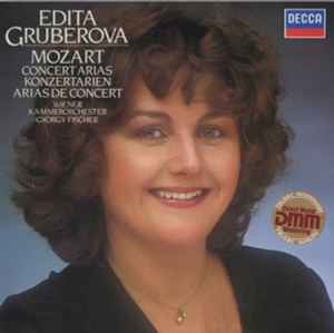 Edita Gruberova - Mozart: Concert Arias album cover
