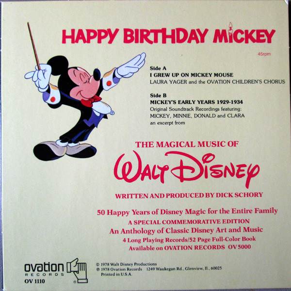 The Magical Music Of Walt Disney (1978, Vinyl) - Discogs