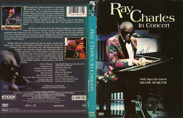 télécharger l'album Ray Charles - Ray Charles In Concert With Diane Schuur