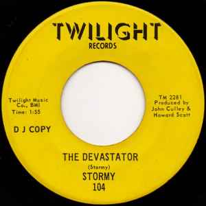 Stormy (3) - The Devastator / I Won't Stop To Cry album cover
