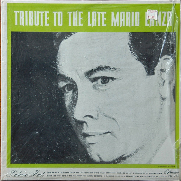 ladda ner album Ludovic Huot - Tribute To The Late Mario Lanza