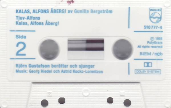 lataa albumi Gunilla Bergström - Kalas Alfons Åberg