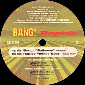 Bang! - Sailaway / Inside Beat (Remixes)