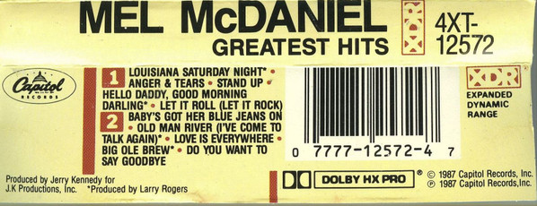 last ned album Mel McDaniel - Greatest Hits