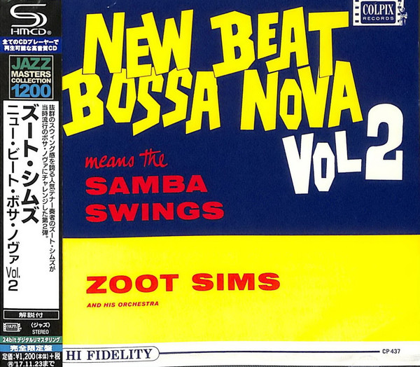Zoot Sims And His Orchestra – New Beat Bossa Nova Vol 2 (1962 